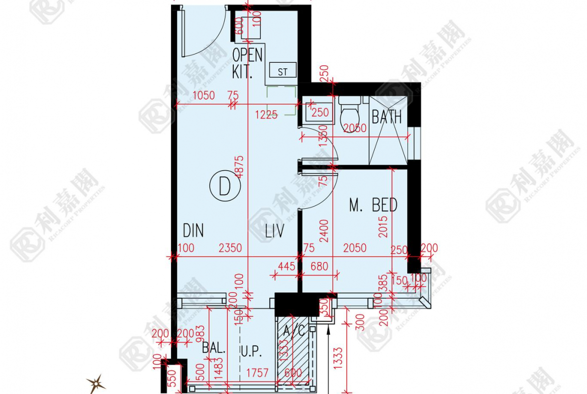 朗天峰 1座 (1B) - 28NTS – 香港北部都會區