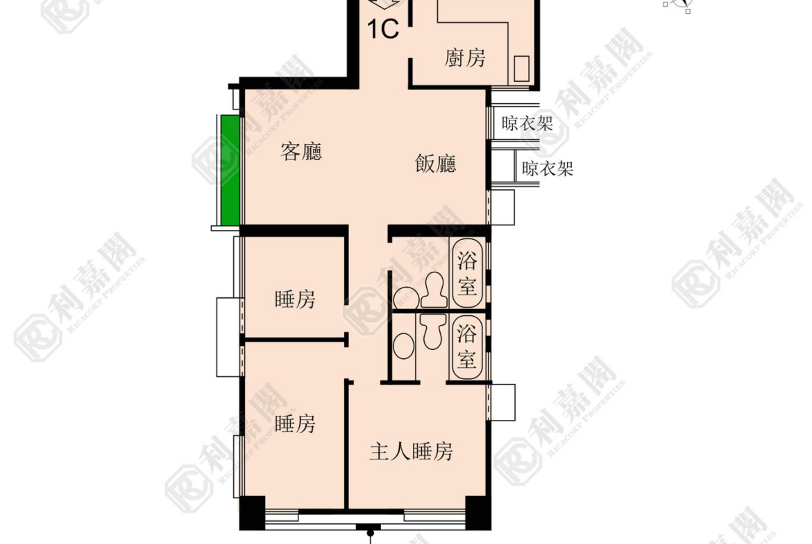 欣翠花園 1座 - 28NTS – 香港北部都會區