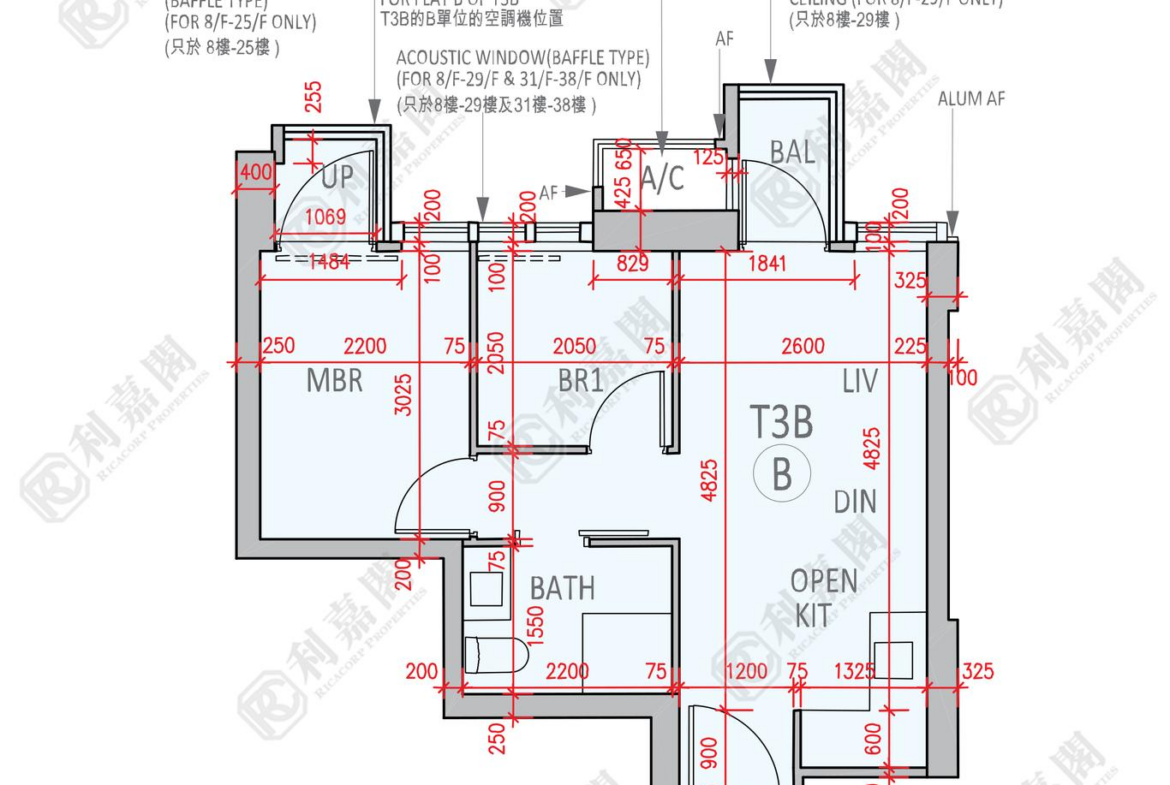 柏傲莊 1期 3座 (3B) - 28NTS – 香港北部都會區