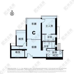 藍天海岸 1期 1座 - 28NTS – 香港北部都會區