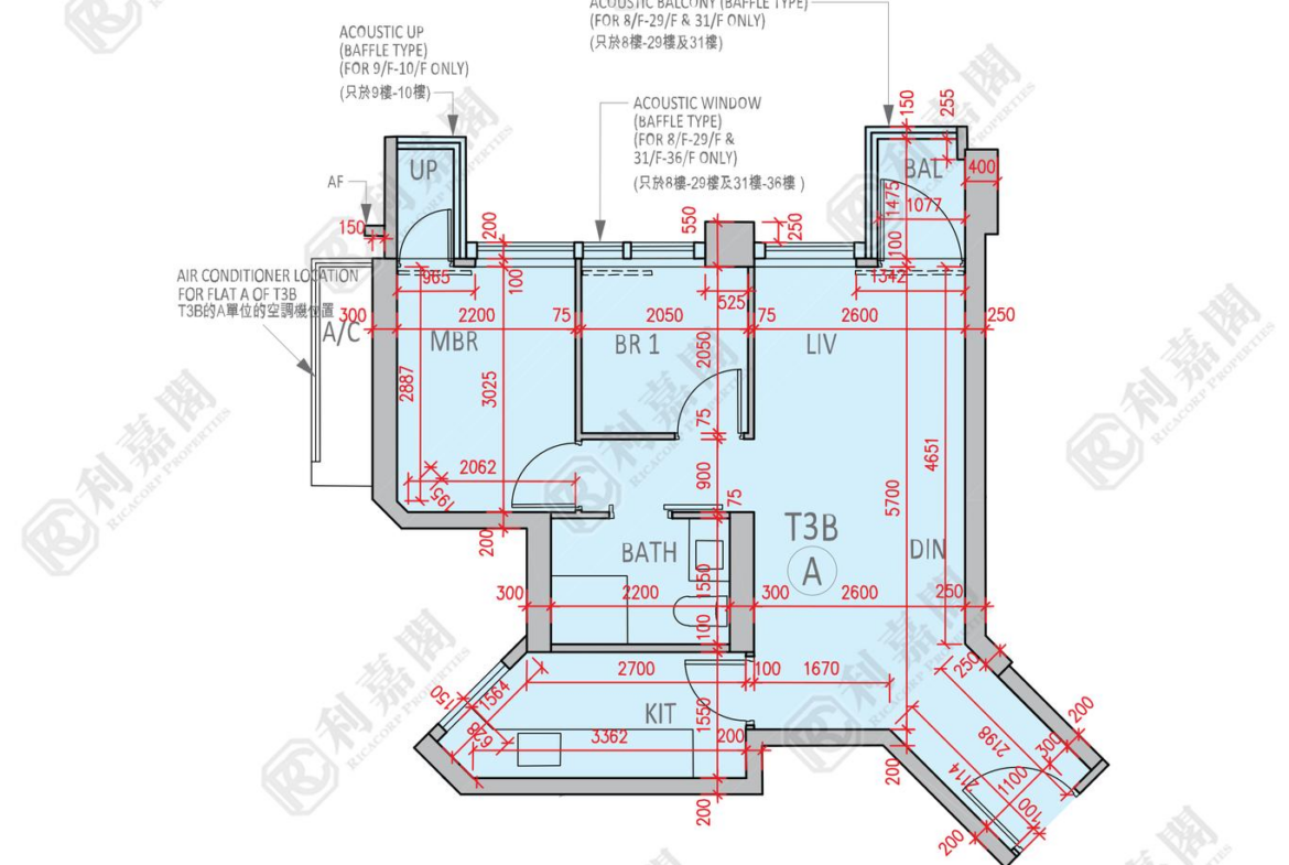 柏傲莊 1期 3座 (3B) - 28NTS – 香港北部都會區