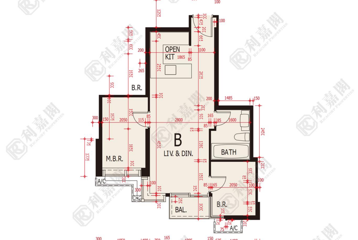 海之戀 3期A 海之戀．愛炫美 3B座 - 28NTS – 香港北部都會區